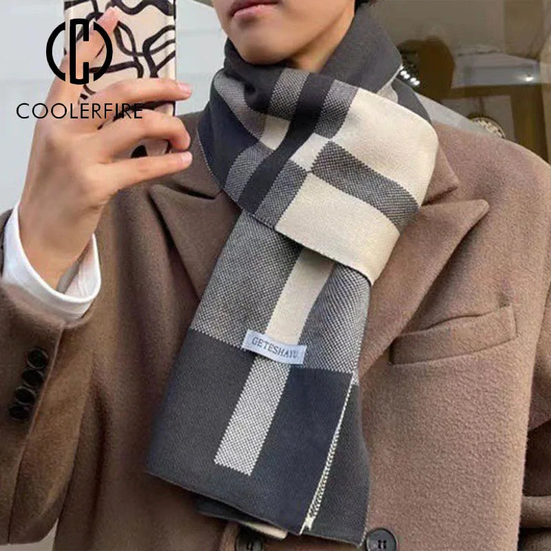 Winter Men's Scarf CoolerFire