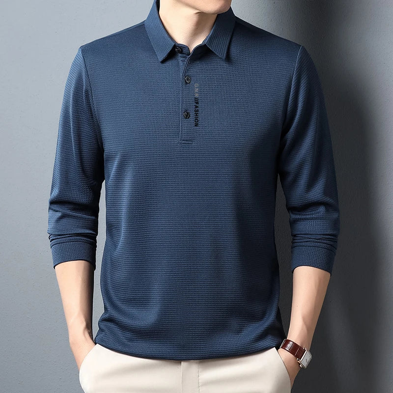 Long Sleeved Polo Shirt
