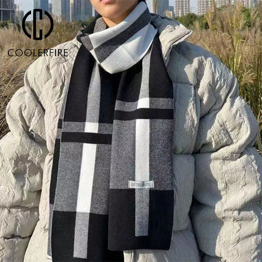 Winter Men's Scarf CoolerFire